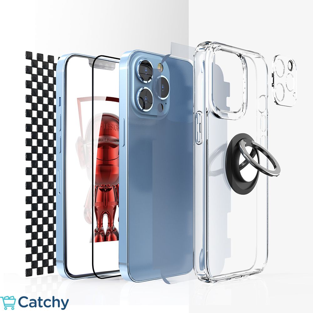 طقم حماية I Top 6 في 1 لـ iPhone