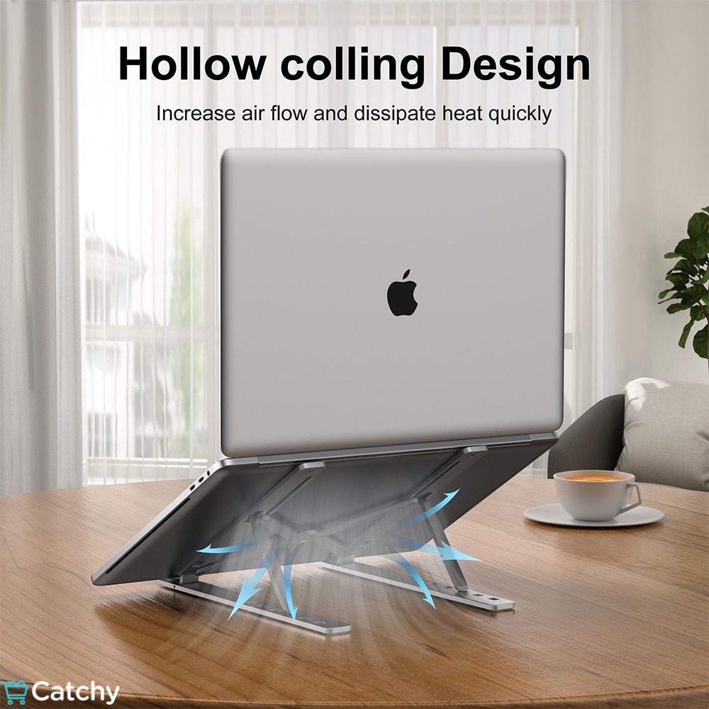 Laptop Adjustable Stainless Steel Stand