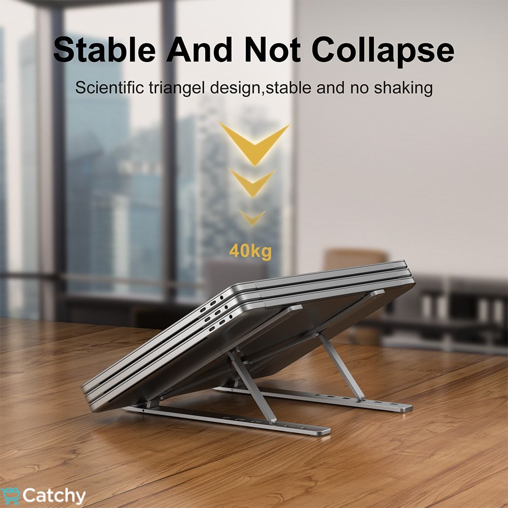 Laptop Adjustable Stainless Steel Stand