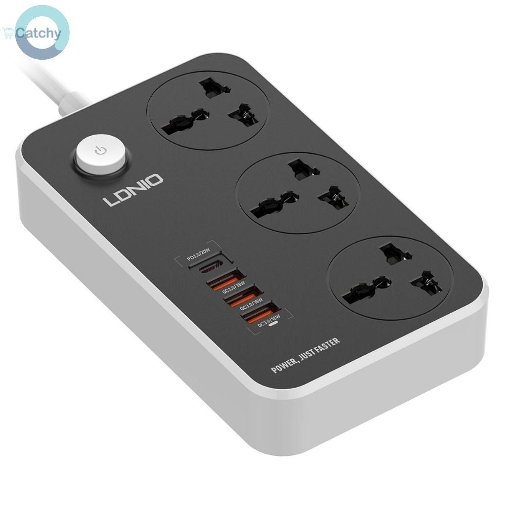 Ldnio SC3412 Fast Charging Power Extension