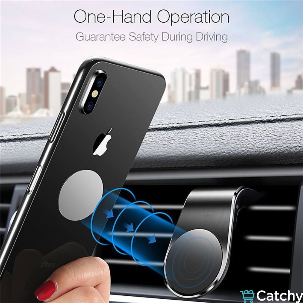 Magnetic Car Mobile Holder with Clip