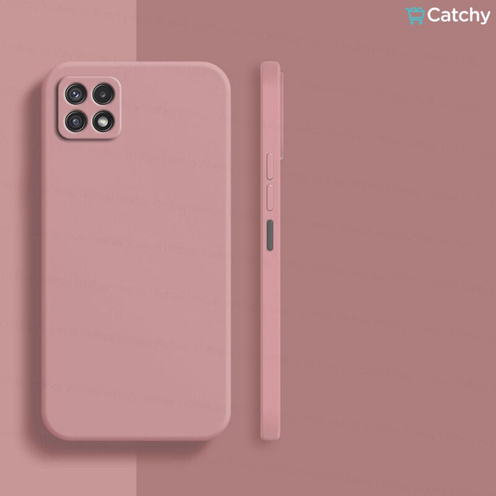 Samsung Silicone Case with Camera Frame