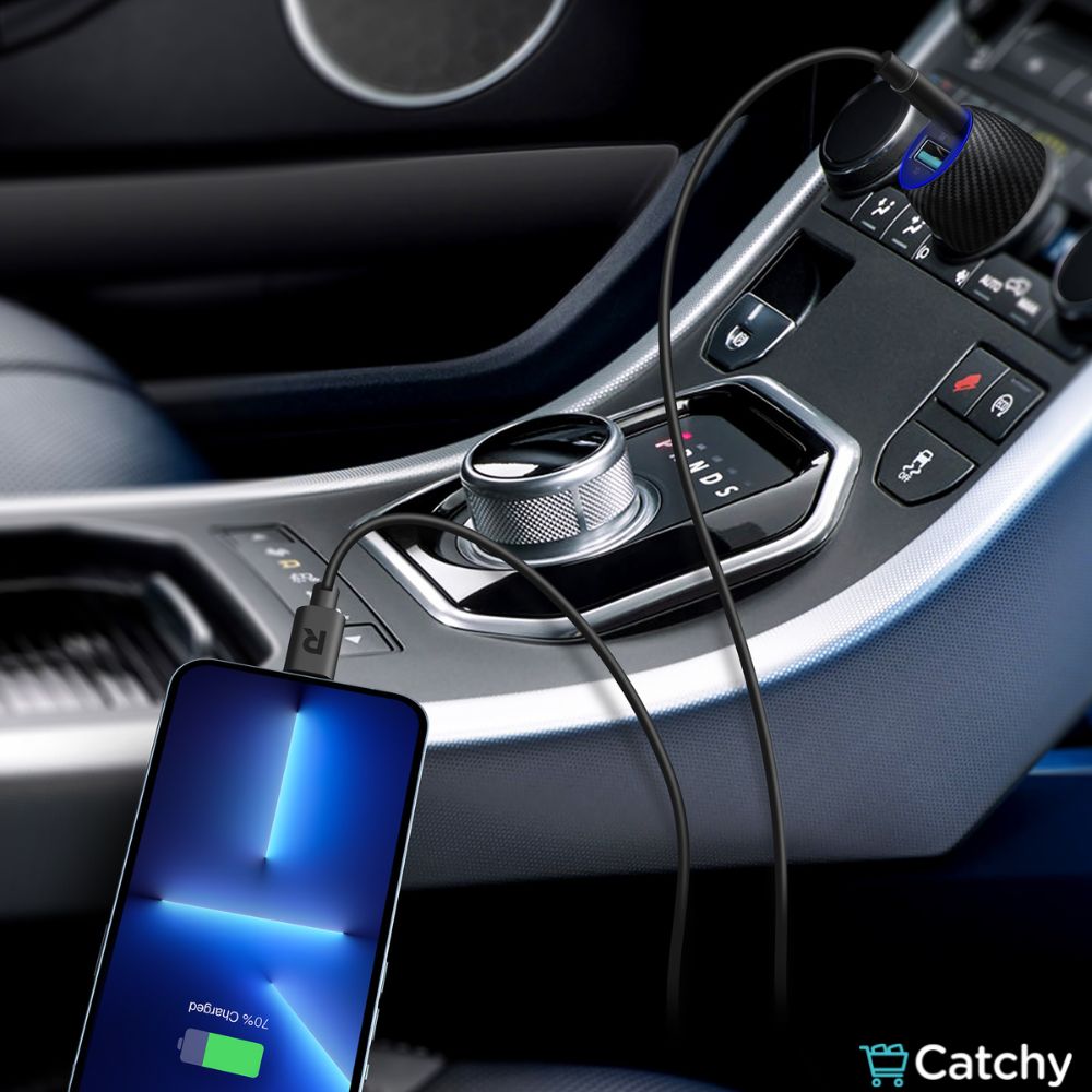 RAVPOWER Car Charger 49W 2 Ports