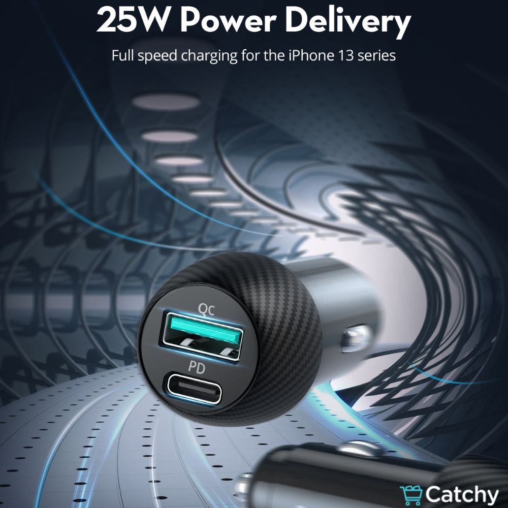 RAVPOWER Car Charger 49W 2 Ports