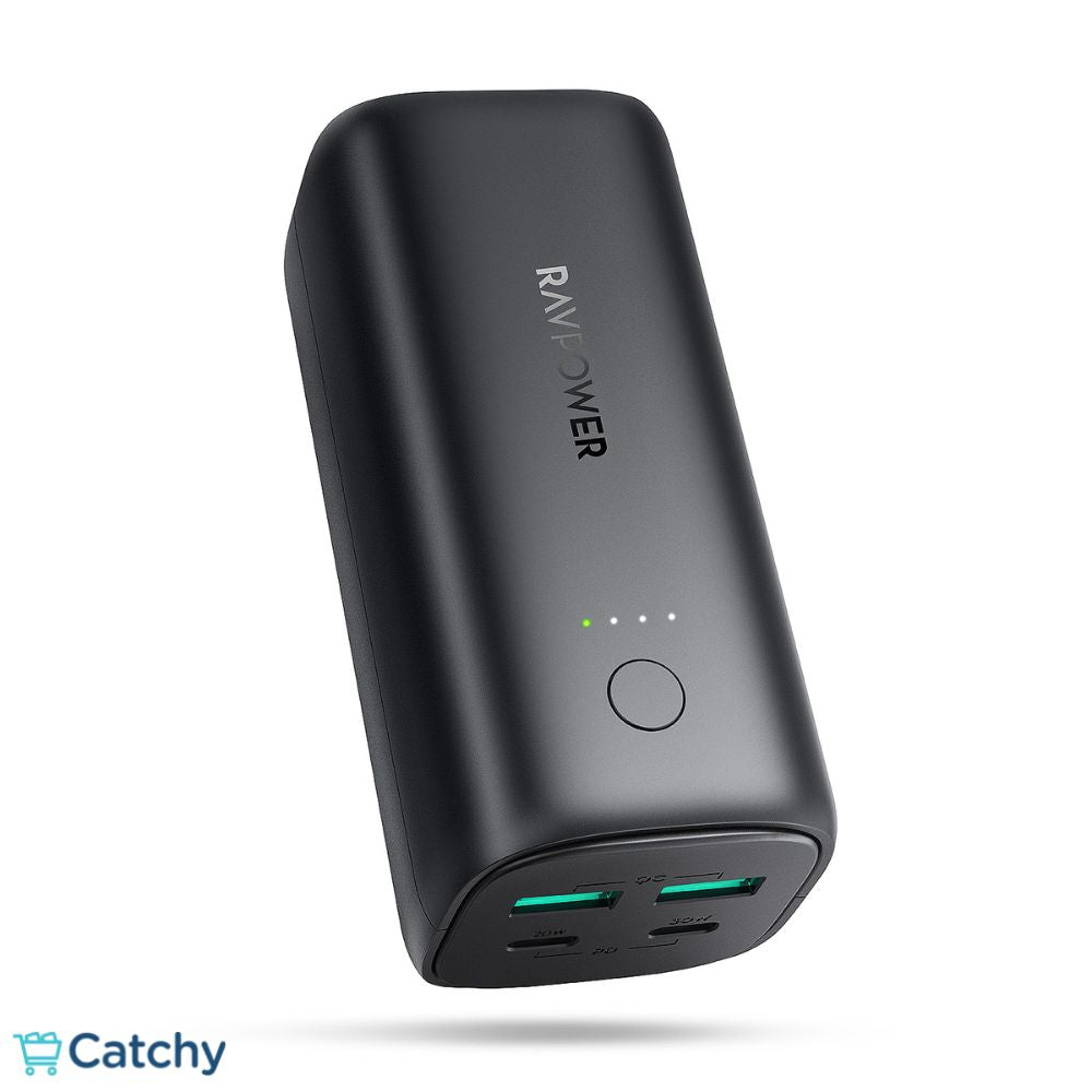 RAVPOWER PD50W Power Bank Portable Charger 20000mAh