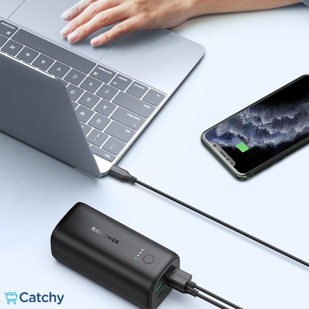 RAVPOWER PD50W Power Bank Portable Charger 20000mAh