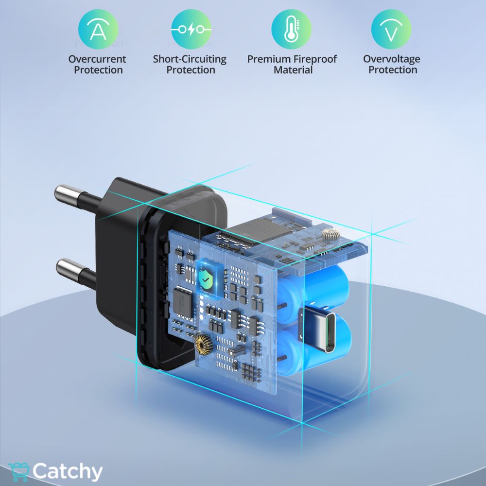 RAVPOWER Wall Charger PD3.0 Single Port 25W