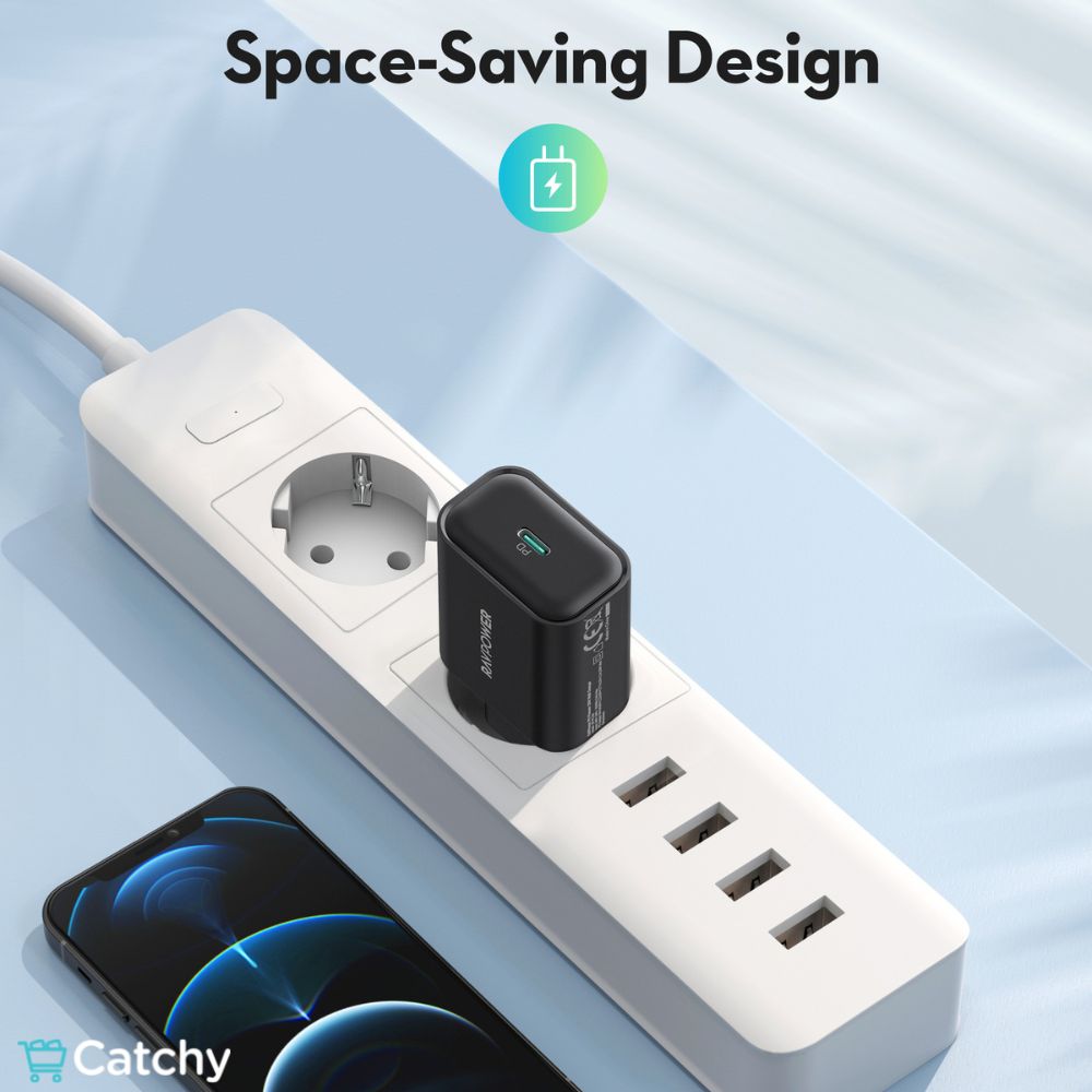 RAVPOWER Wall Charger PD3.0 Single Port 25W