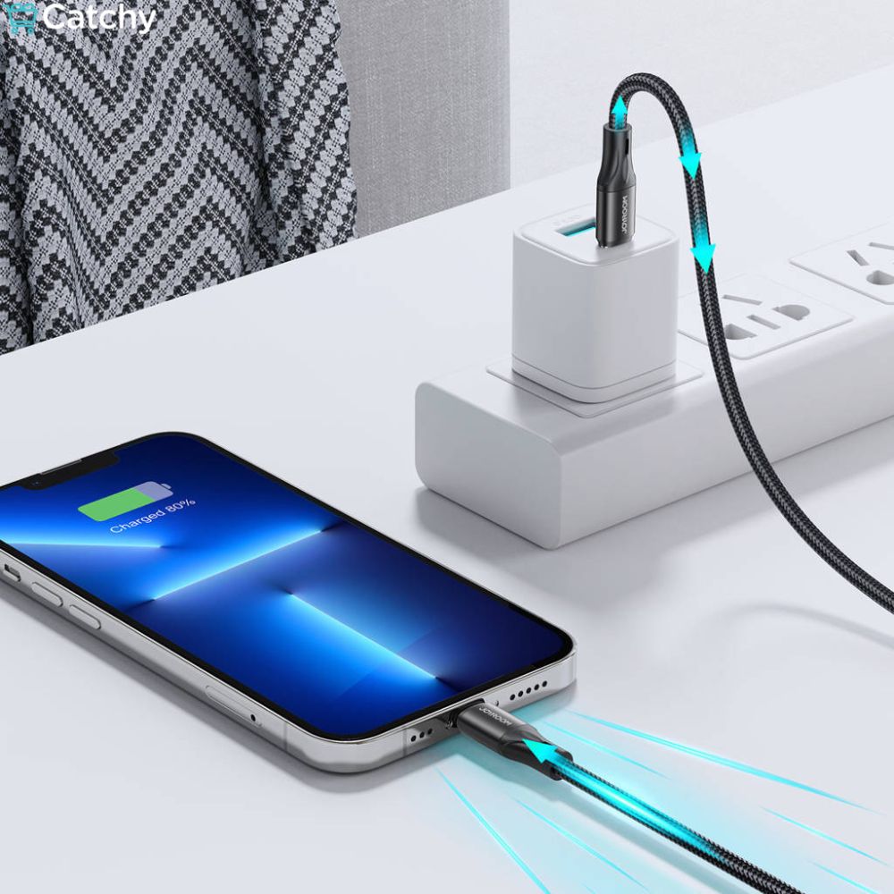 Type-C to Lightning Fast Charging Cable (20W) 2M