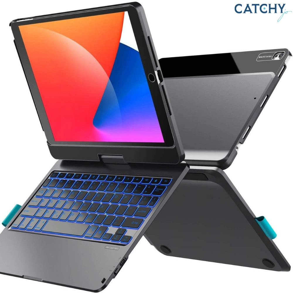 WiWU Waltz Rotating Smart Keyboard Wireless Connection For iPad