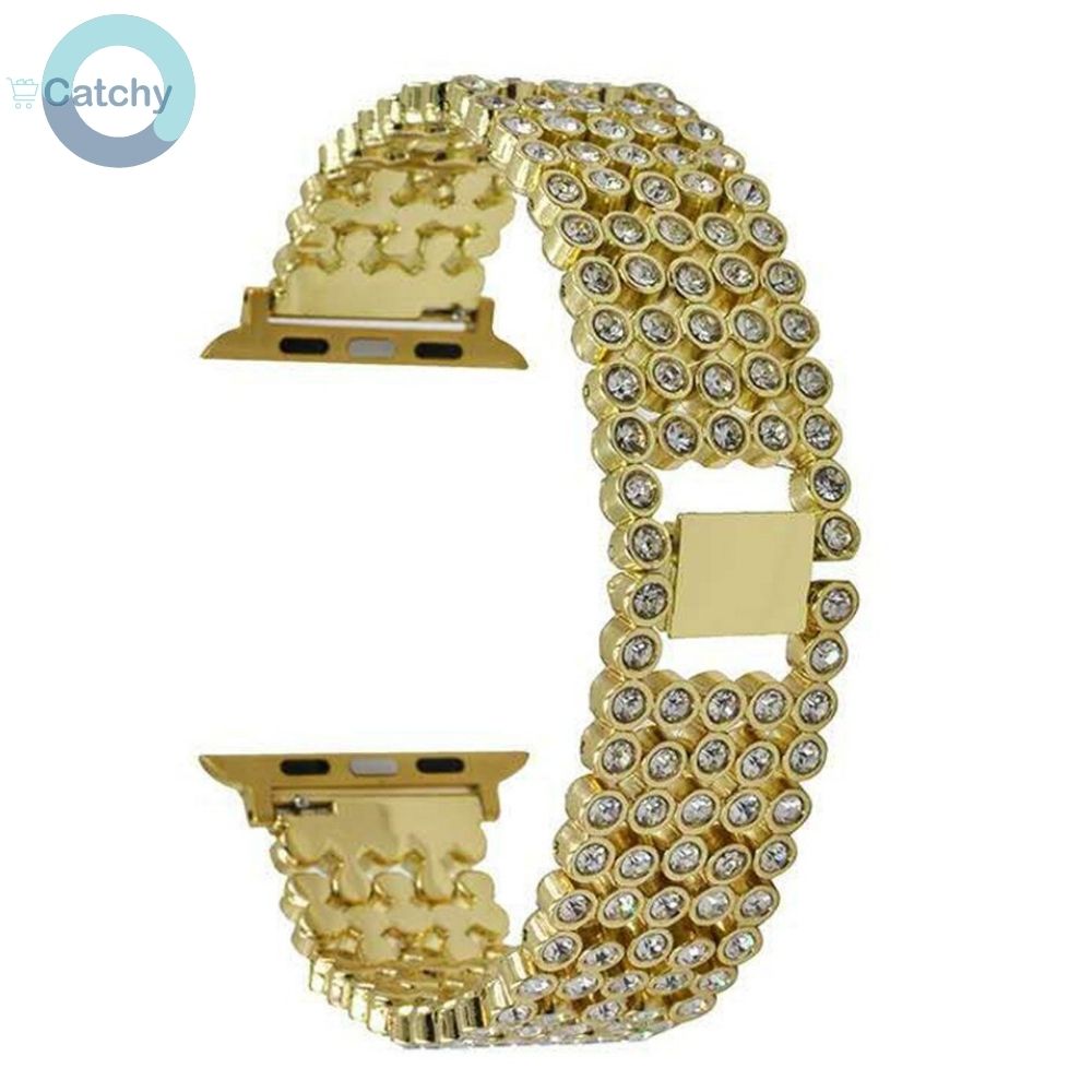 Apple Watch Stainless Steel Starry Diamond Band