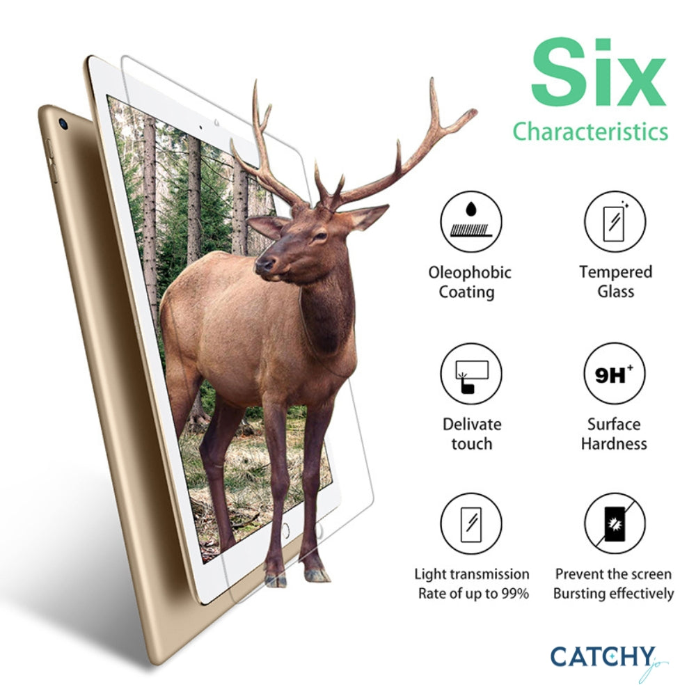 iPad Clear Tempered Glass Screen Protector