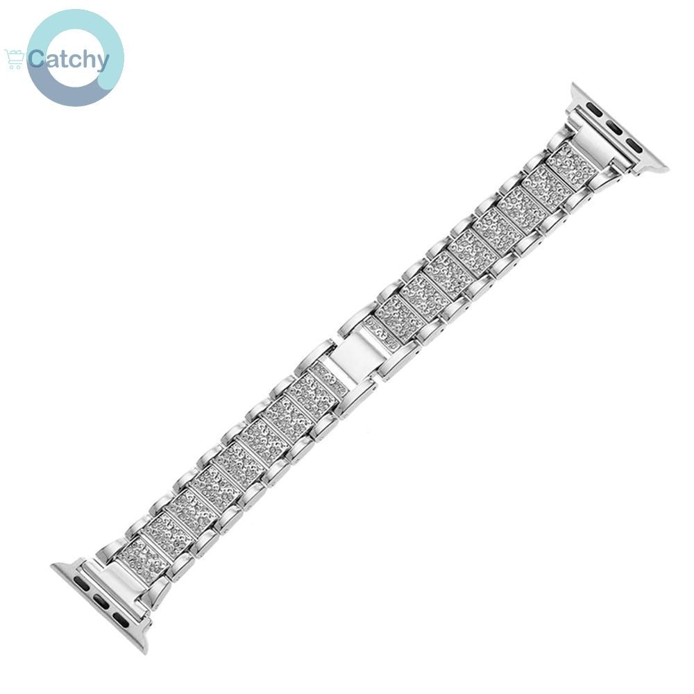 Apple Watch Stainless Steel Luxury Diamond Band