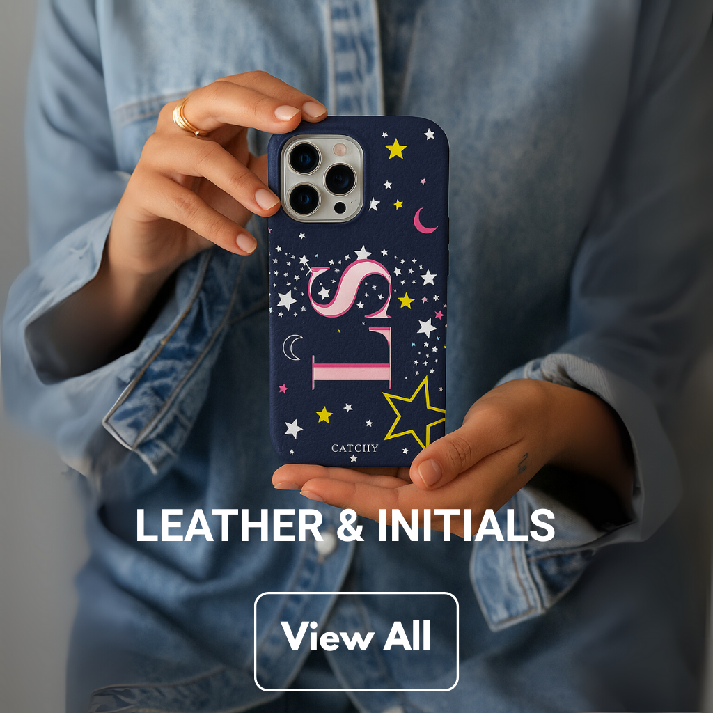 Leather Initials Cases