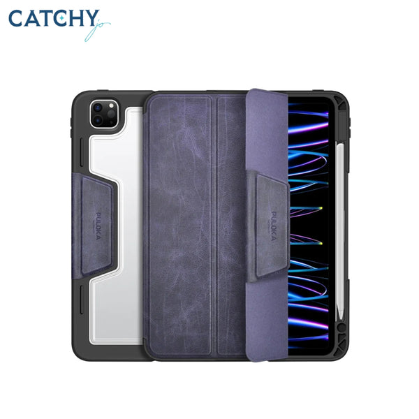 PULOKA Leather iPad Magnetic Case
