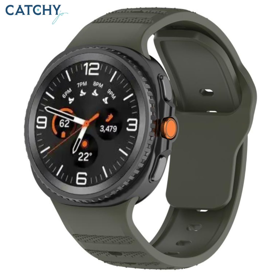 سوار سيليكون لساعة Samsung Galaxy Watch 8