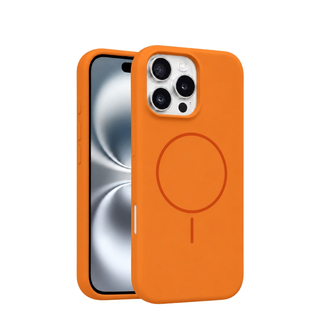 iPhone (15+16+17+18) Neon Silicone MagSafe Case