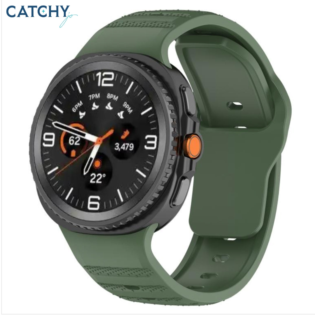 سوار سيليكون لساعة Samsung Galaxy Watch 8