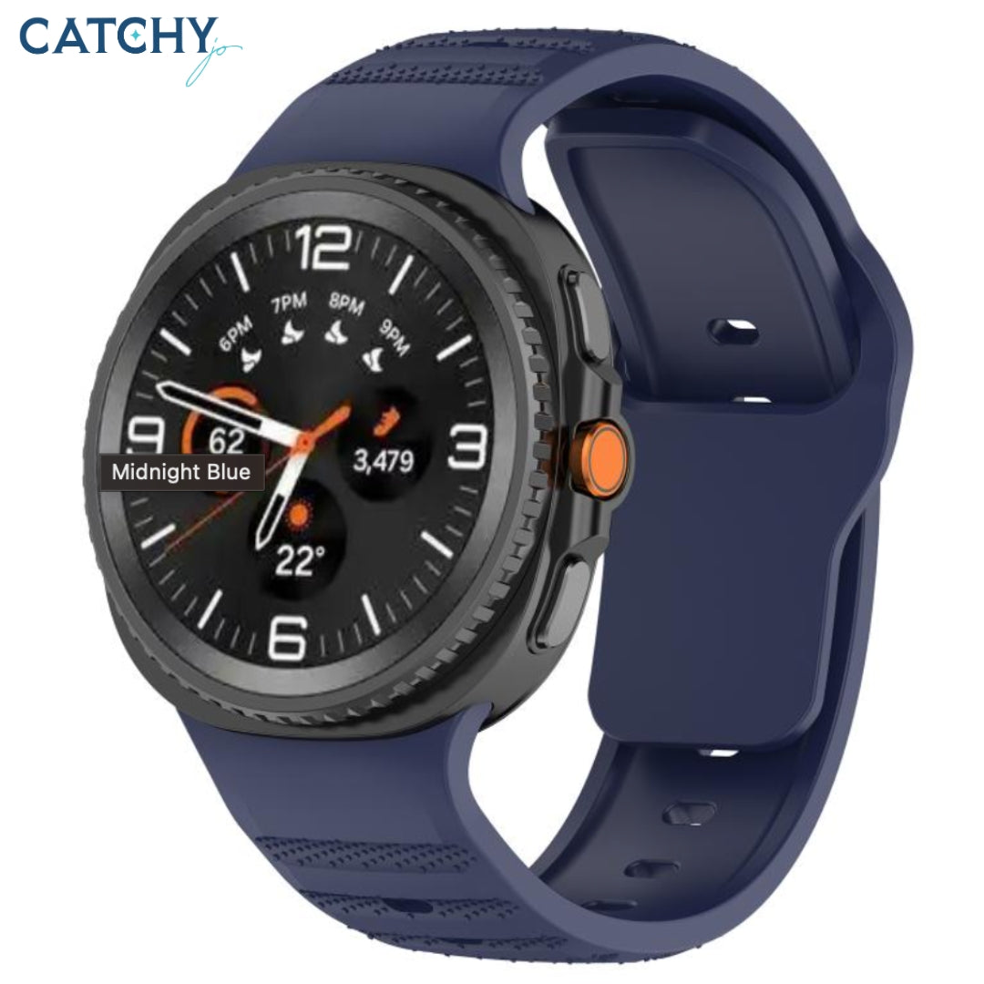 سوار سيليكون لساعة Samsung Galaxy Watch 8