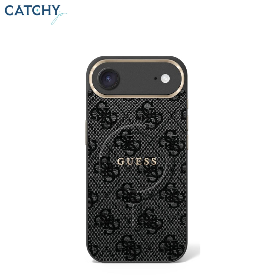 GUESS iPhone 4G Leather Metal Hardware Case