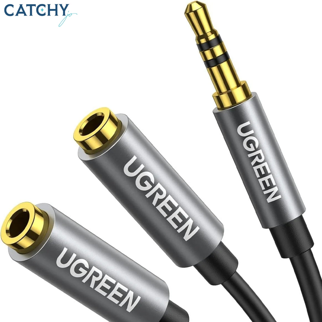 مقسم سماعات UGREEN بمقبس 3.5mm