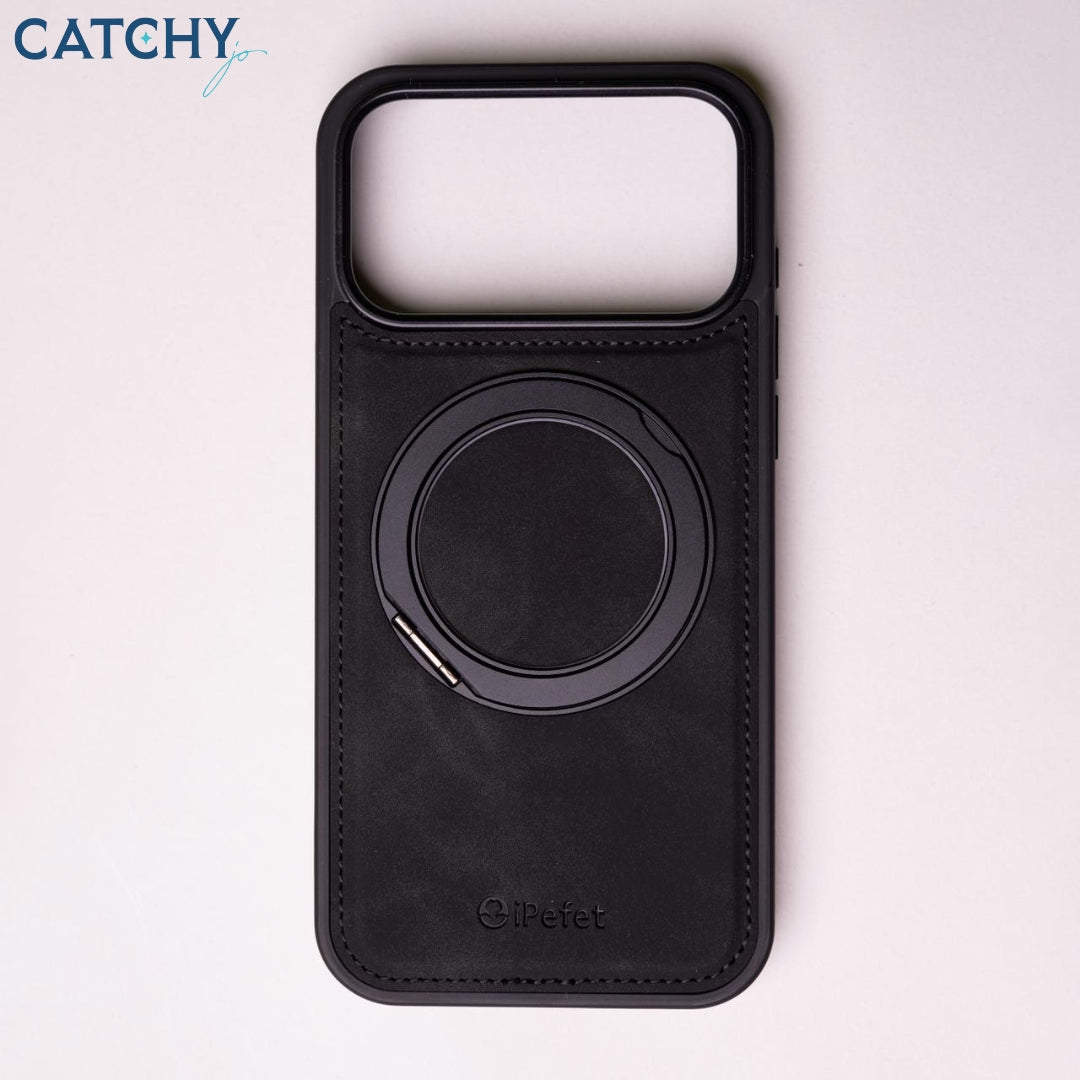 iPefet Leather Case With 360 Stand
