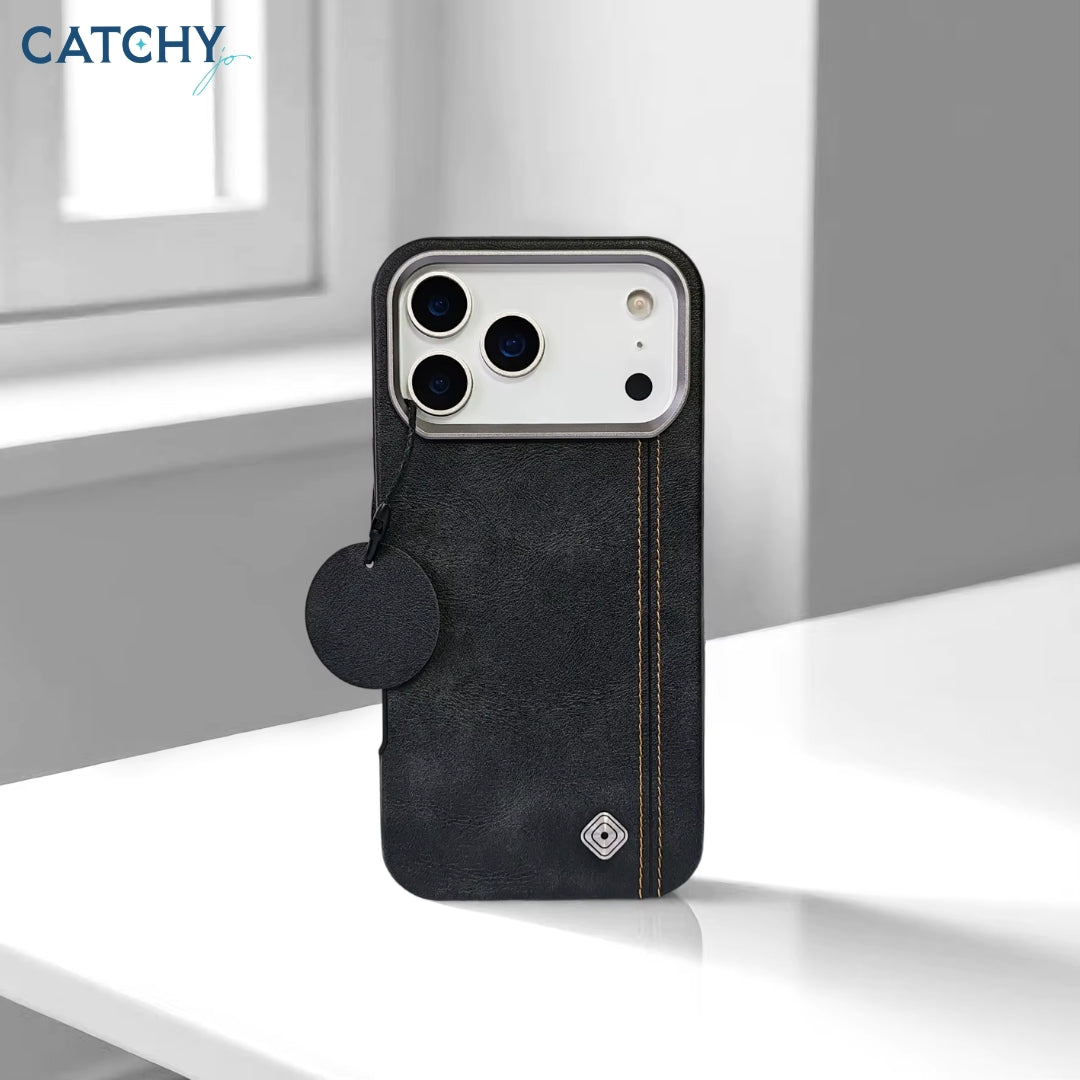 iPhone Luxury Business Artificial Leather Magnetic Case