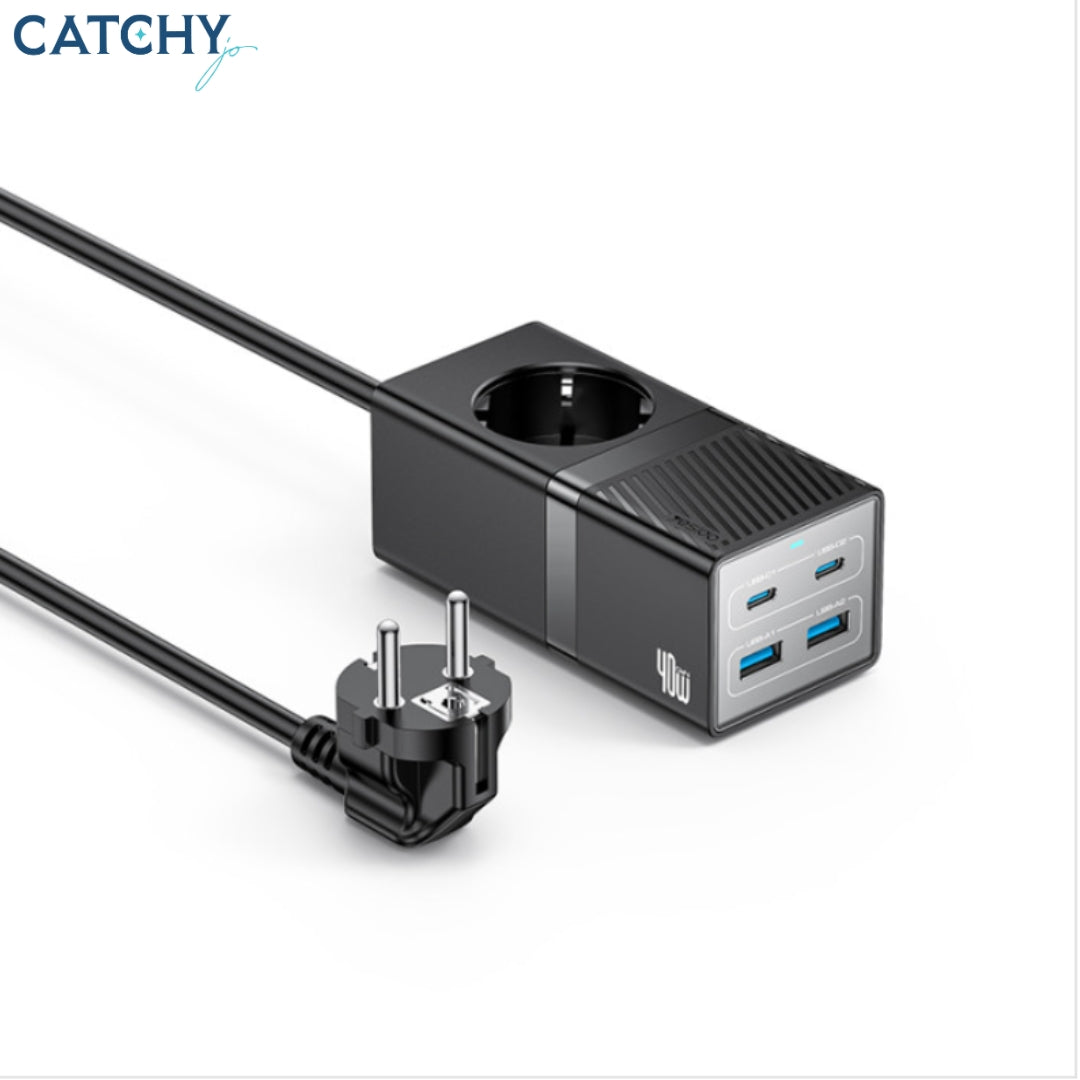 YESIDO MC35 5 IN 1 Power Socket