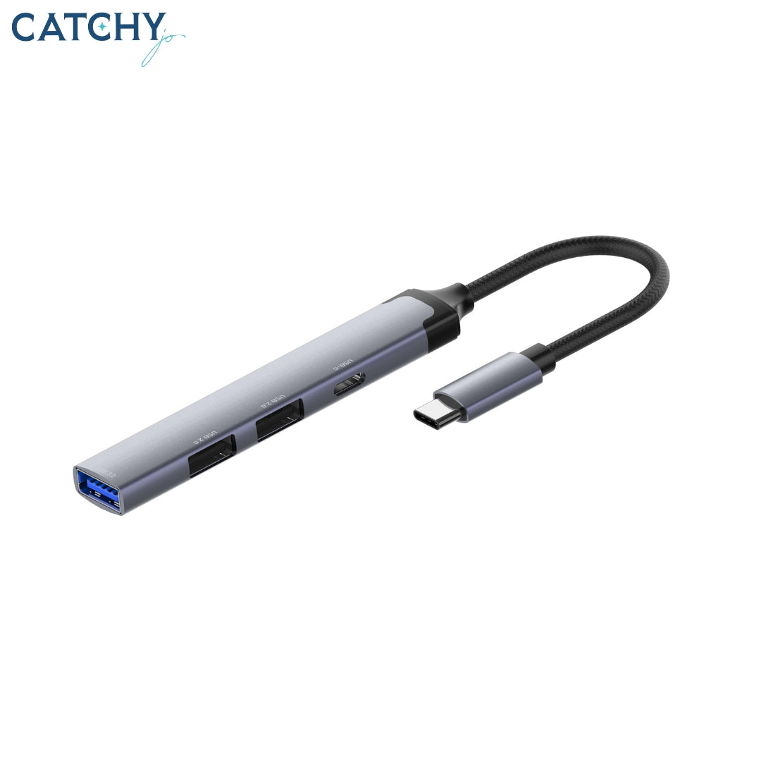 LDINO DS-34U محطة إرساء USB-C 4 في 1