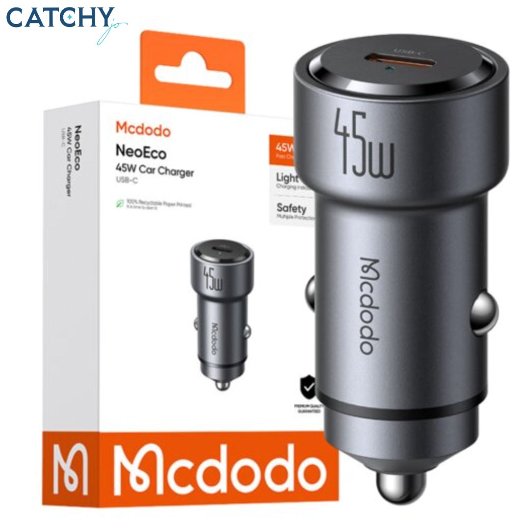 MCDODO CC-1520 USB-C Fast Car Charger (45W)