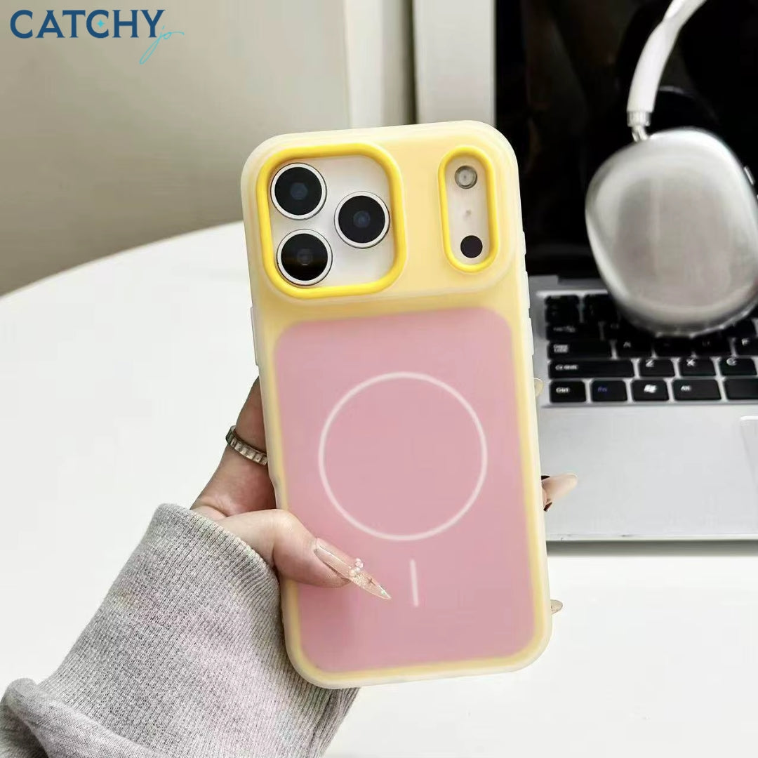Colorful Wireless Charging Magnetic iPhone Case