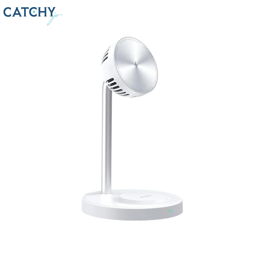 MCDODO CH-2150 2-in-1 Magnetic Wireless Charging Stand With Cooling Fan
