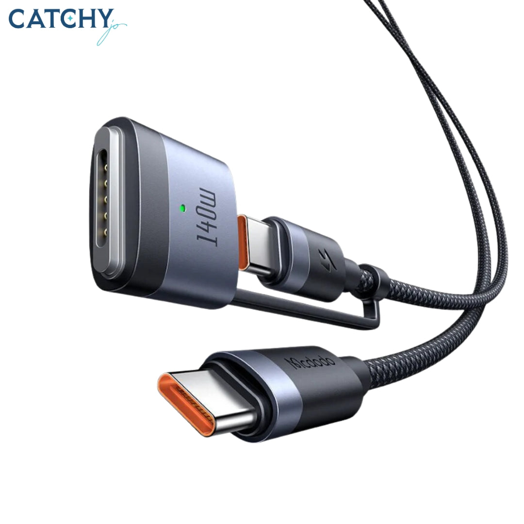 MCDODO كابل USB-C إلى USB-C وMagSafe