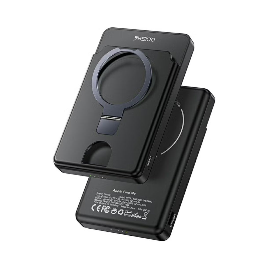 YESIDO YP73 Wireless Charging Power Bank (5000mAh)