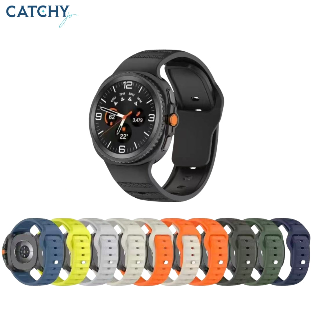 سوار سيليكون لساعة Samsung Galaxy Watch 8