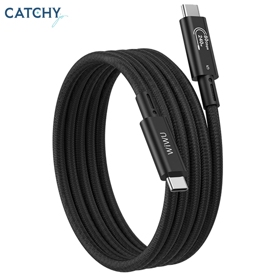 WiWU Wi-C102 Thunderbolt 5 USB-C Cable