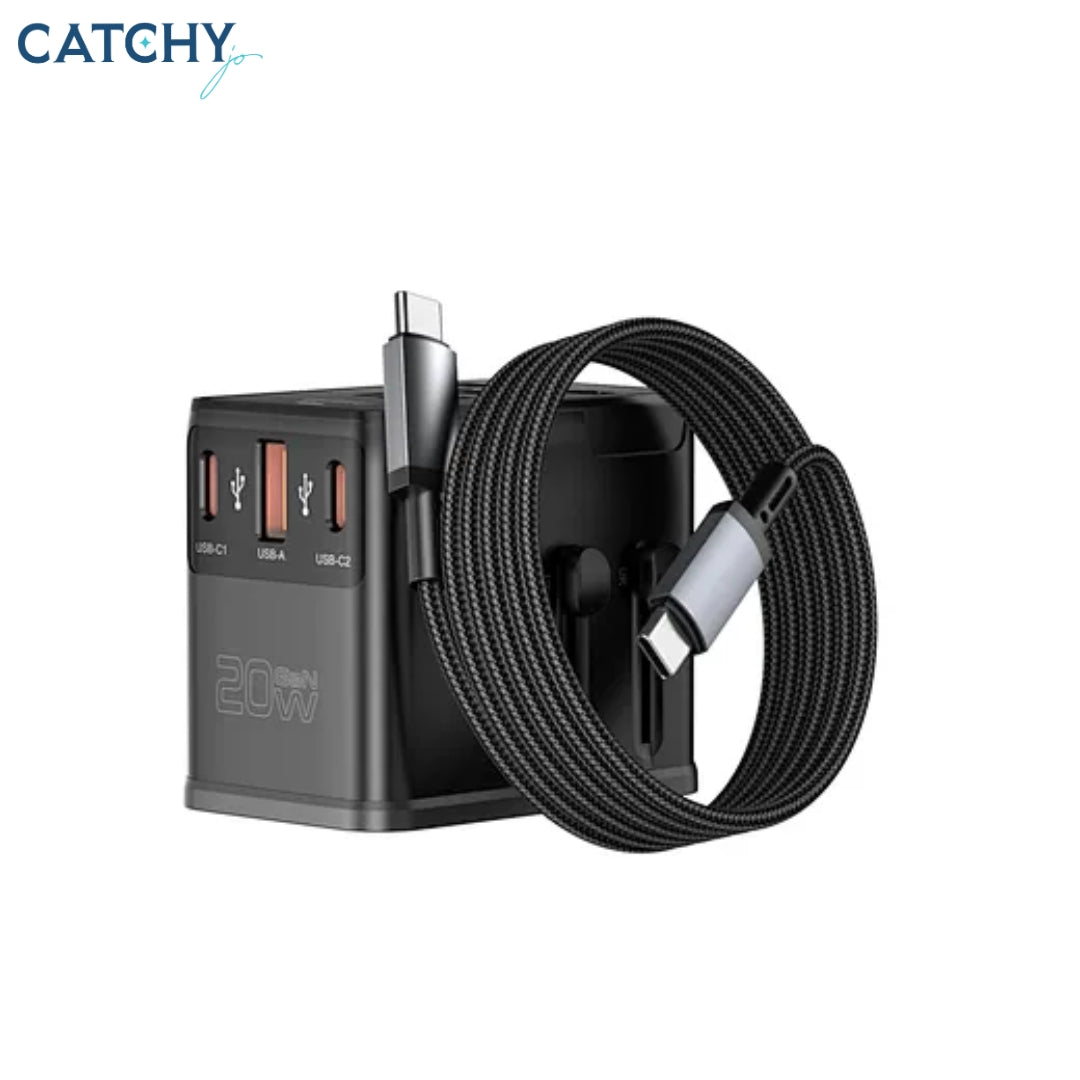 WiWU Wi-UA013 Universal Adapter Cable Combo (20W)