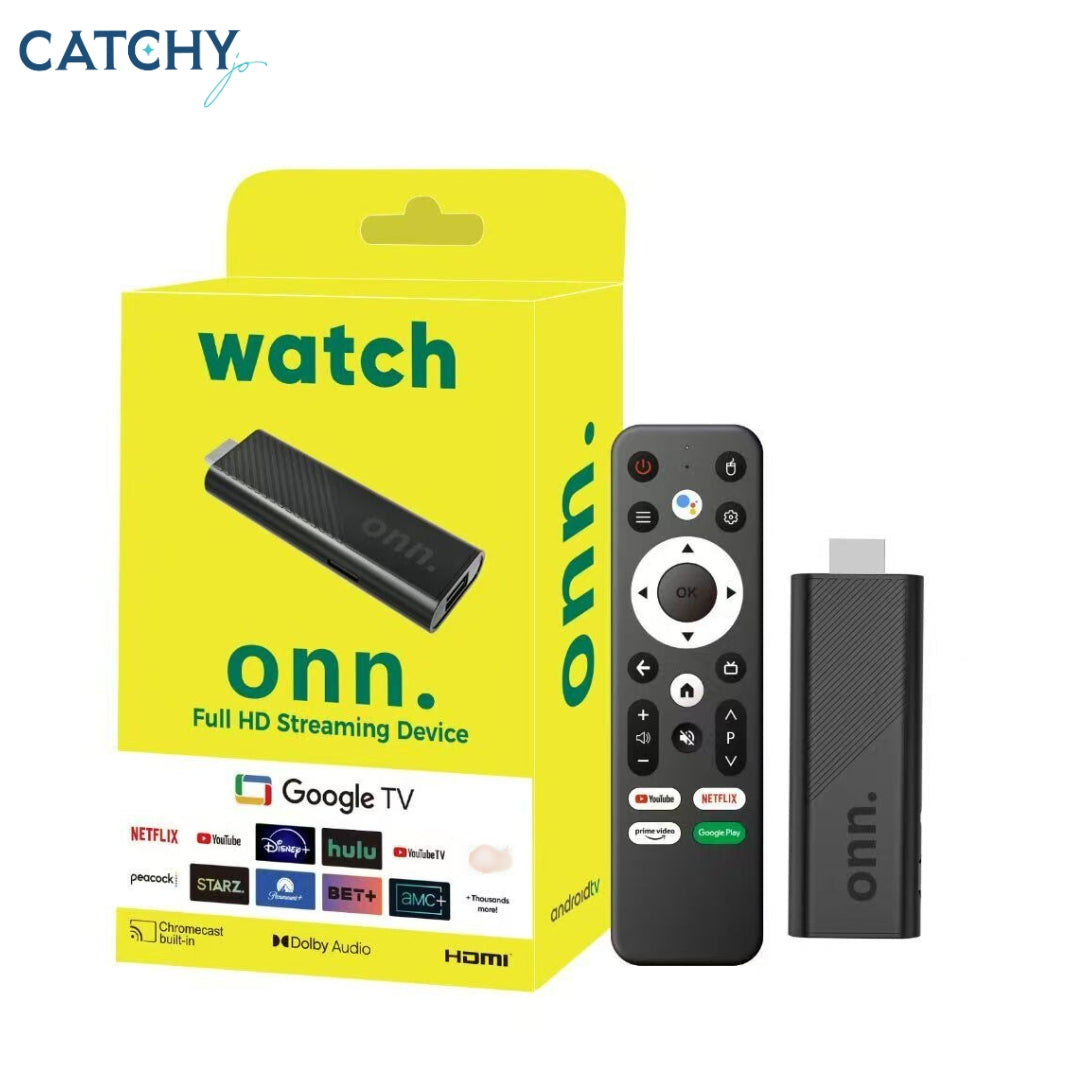 Onn Smart Android Quad Core TV Stick 4K Streaming