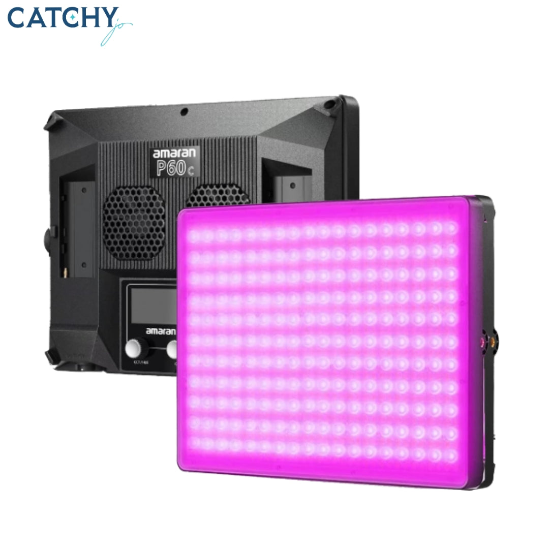 لوحة إضاءة LED RGB Amaran P60c
