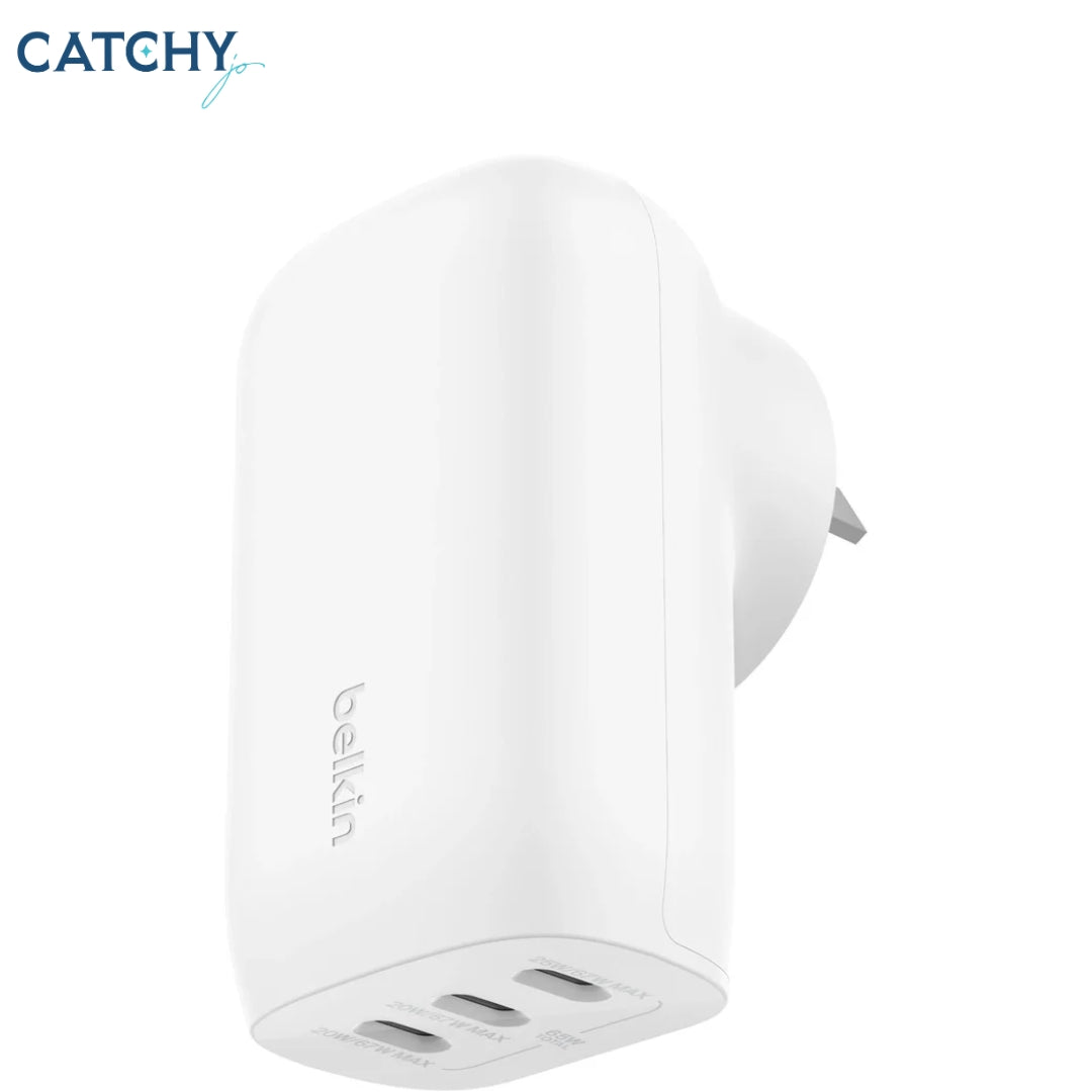 BELKIN BoostCharge 3Ports USB-C Wall Charger With PPS (67W)