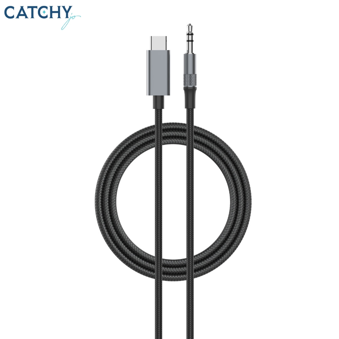 LDNIO LSY82C كابل تمديد صوت للسيارة من 3.5mm إلى Type-C (2M)
