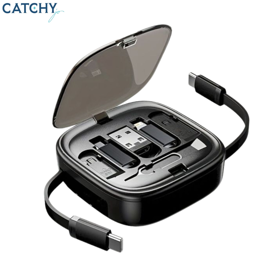 طقم كابلات بيانات Moxom LX-XB878 مع موصلات (60W)