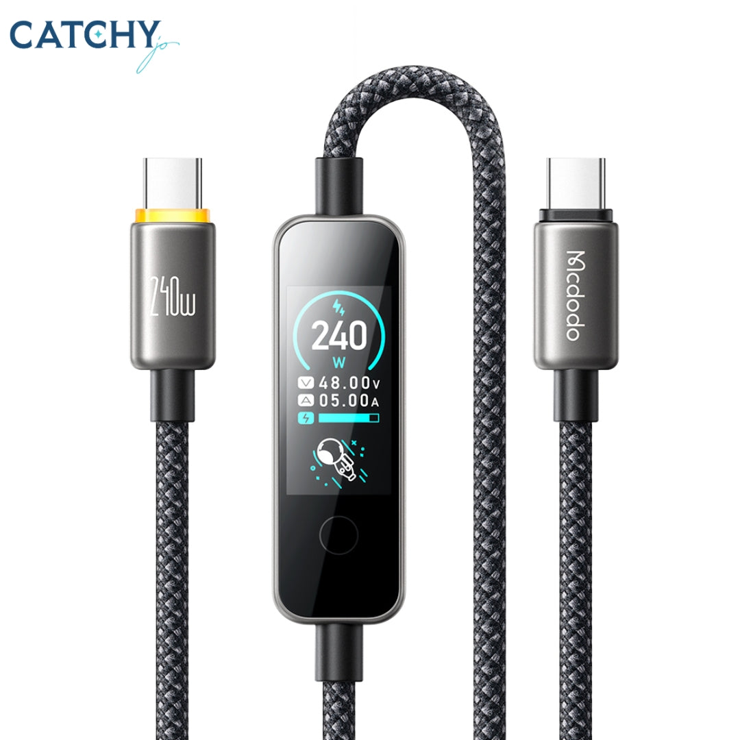 MCDODO Cab Vision Cable USB-C To USB-C Cable (240W)