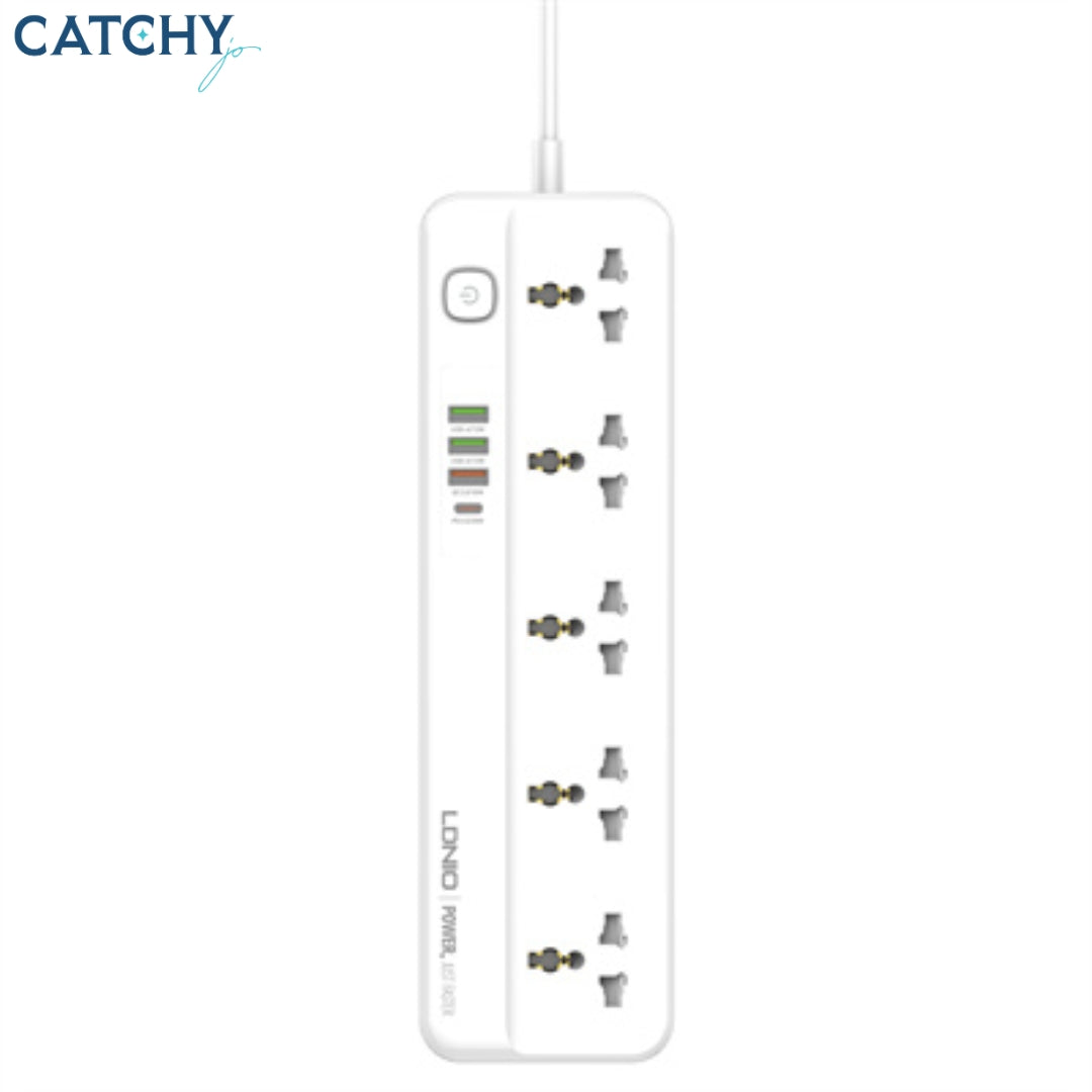 LDNIO SC5415 5 AC Outlets Universal Power Strip