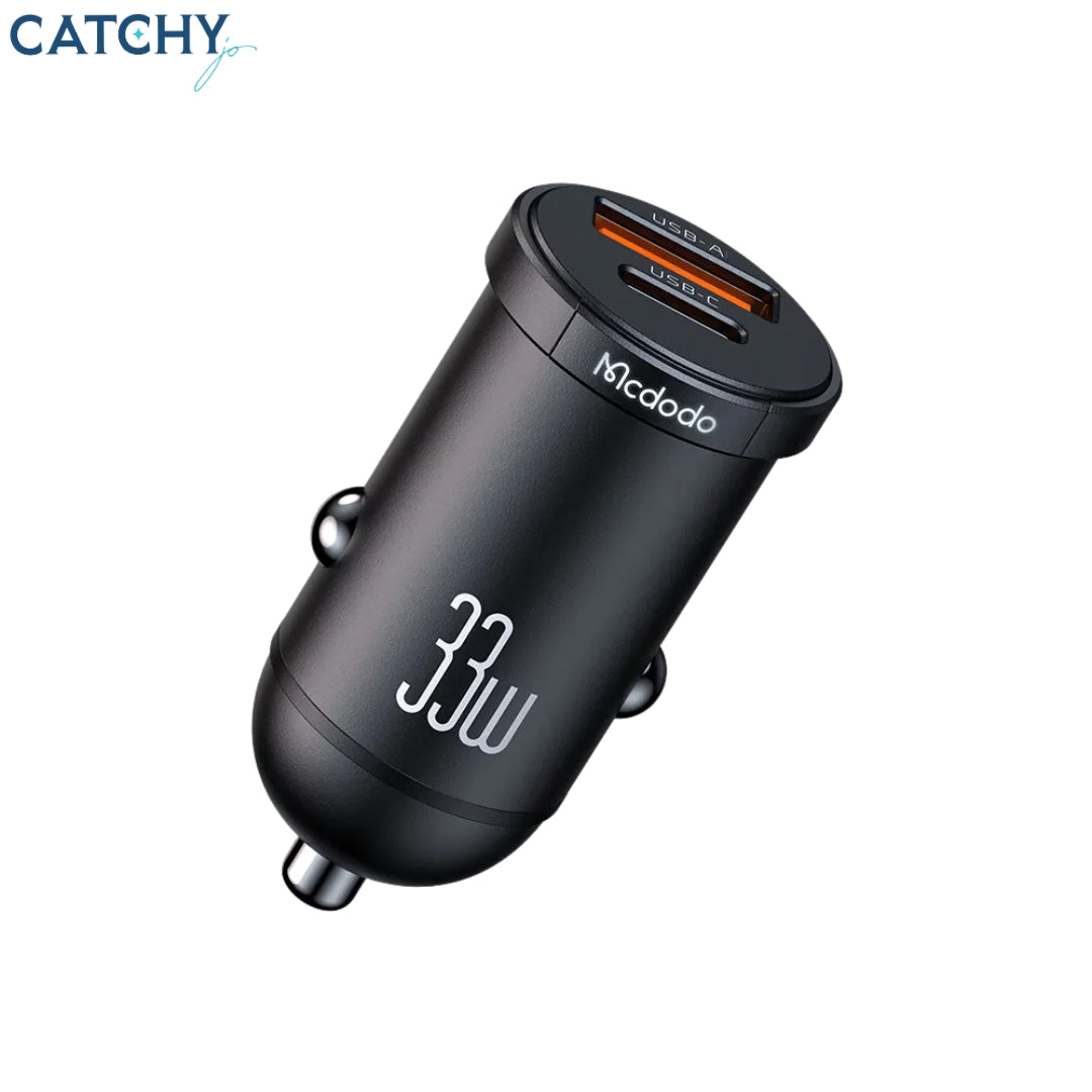 MCDODO 232 Dual Port Metal Car Charger (33W)