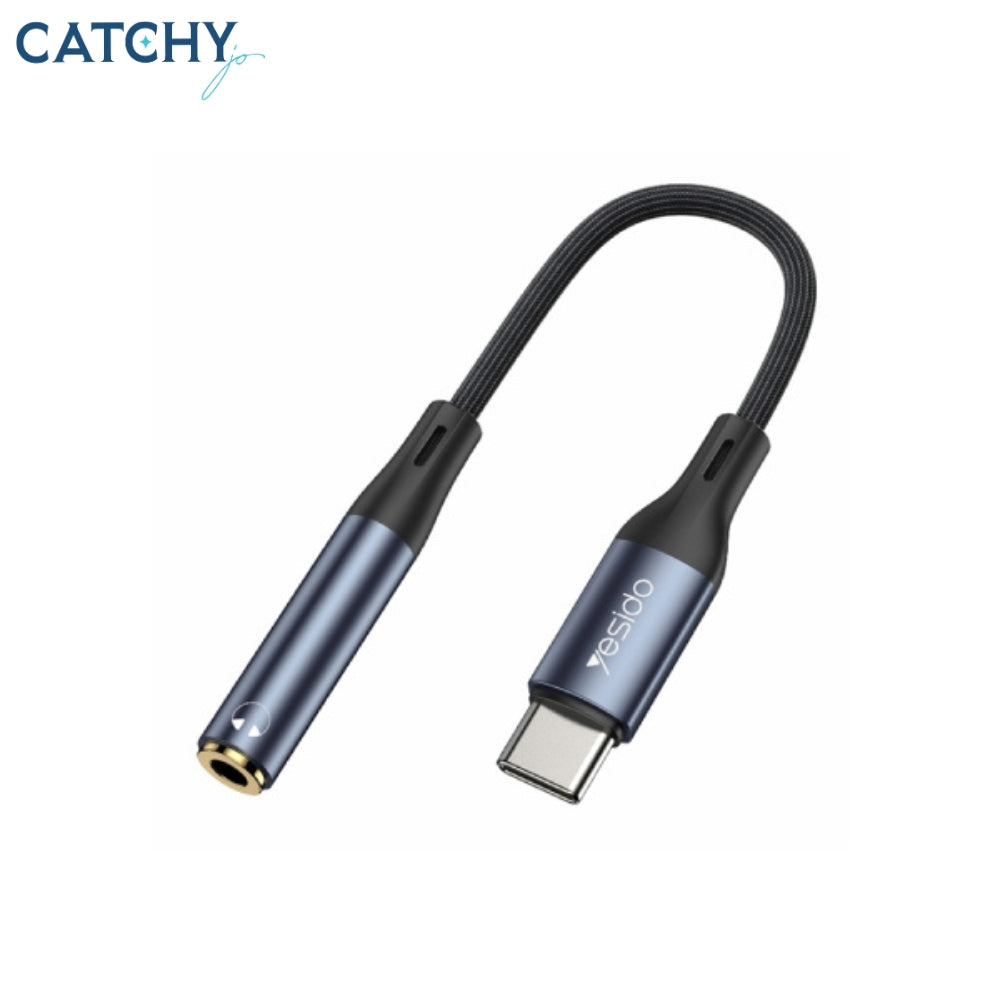 YESIDO YAU38 Audio Cable Type-C To Headphone Adapter