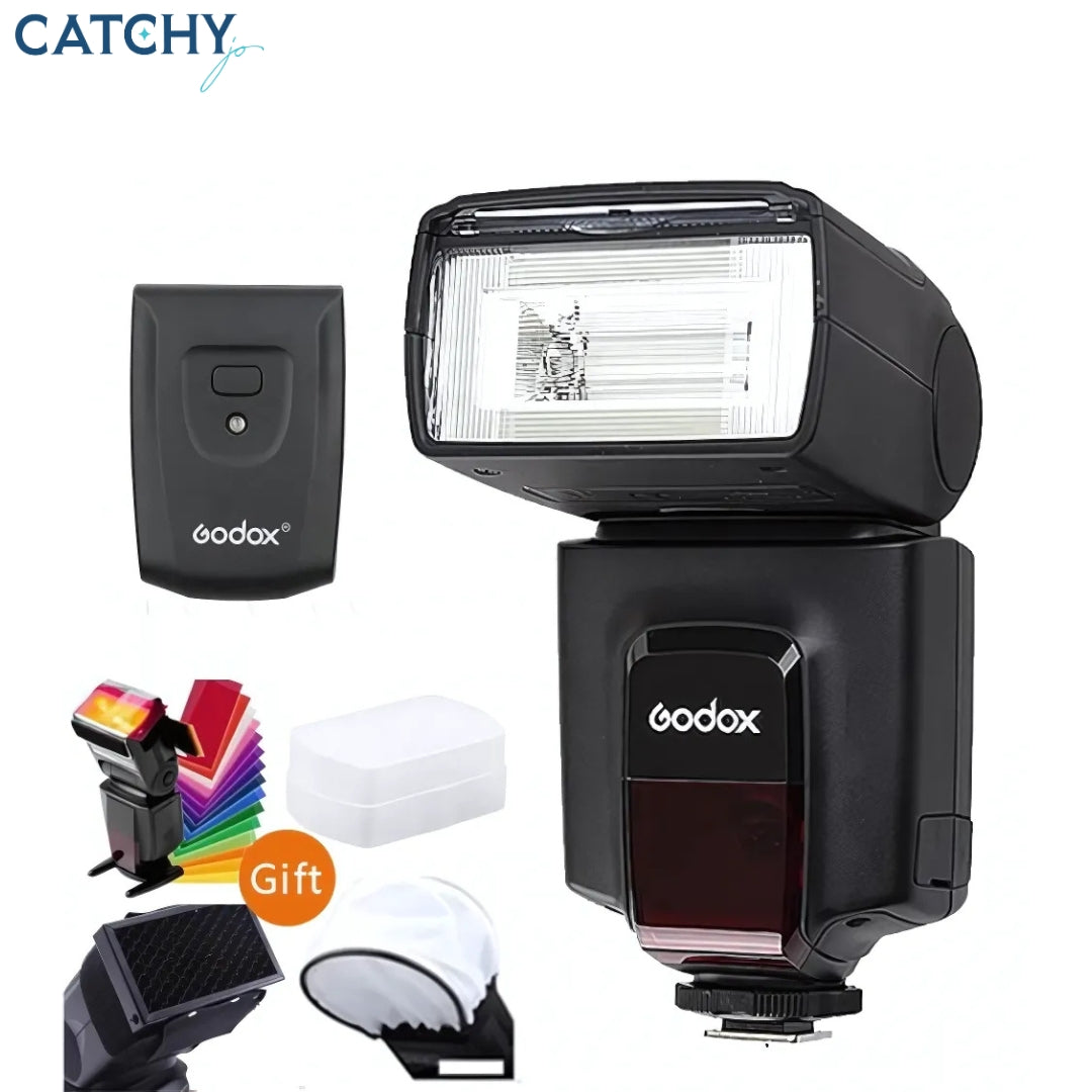 فلاش Godox TT520 II عالمي مع طقم مُشغّل ومرسِل