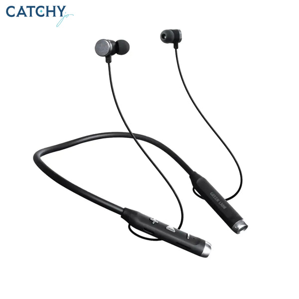 Green Lion X Neckband Earphone With TF Card & Flashlight