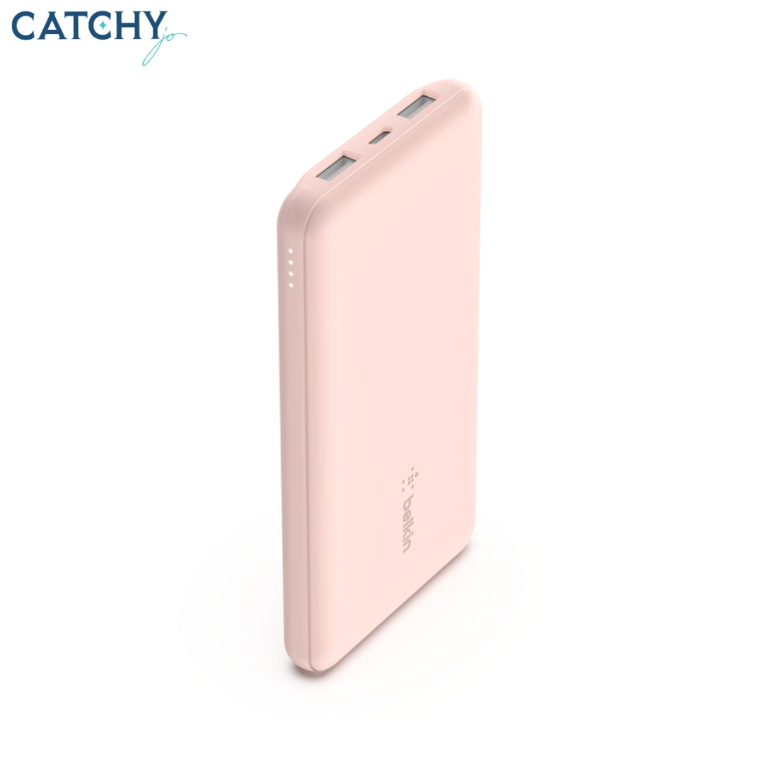 بطارية خارجية BELKIN بسعة 10000mAh وتقنية Boost Charge مع 3 منافذ