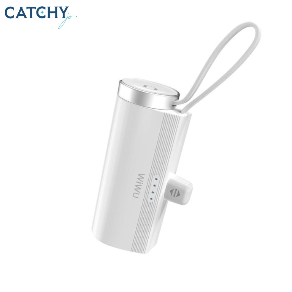 WiWU WI-W026 بنك طاقة بتصميم كبسولي بمنفذ Type-C (5000mAh)